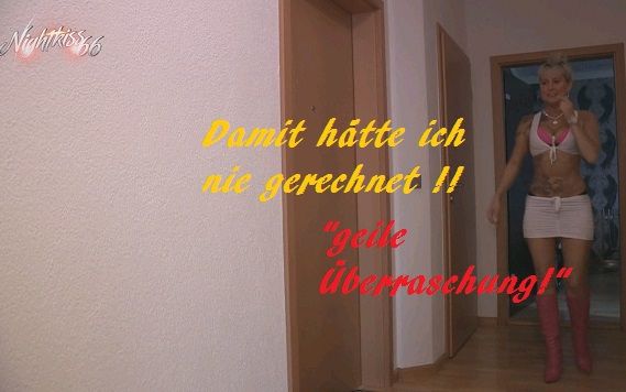 Damit hätte ich nie gerechnet! "Überraschung gelungen!"