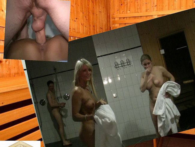 Öffentliche Sauna-Student verführt!